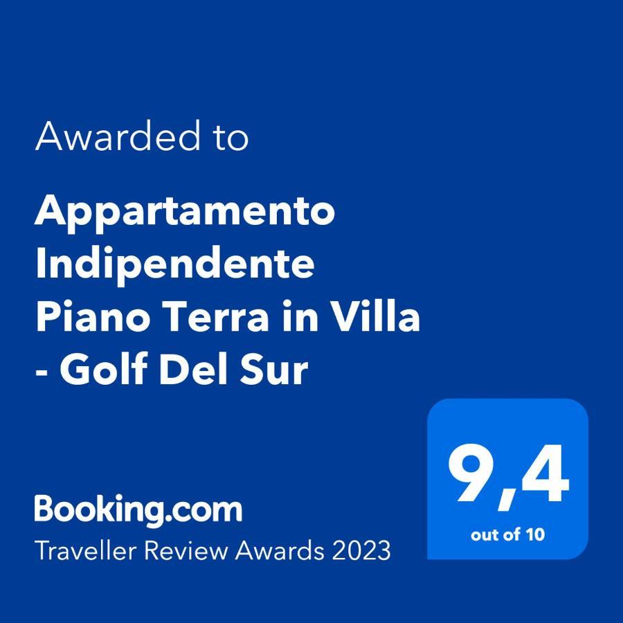 Appartamento Indipendente Piano Terra In Villa - Golf Del Sur San Miguel de Abona Buitenkant foto